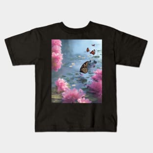 butterflies Kids T-Shirt